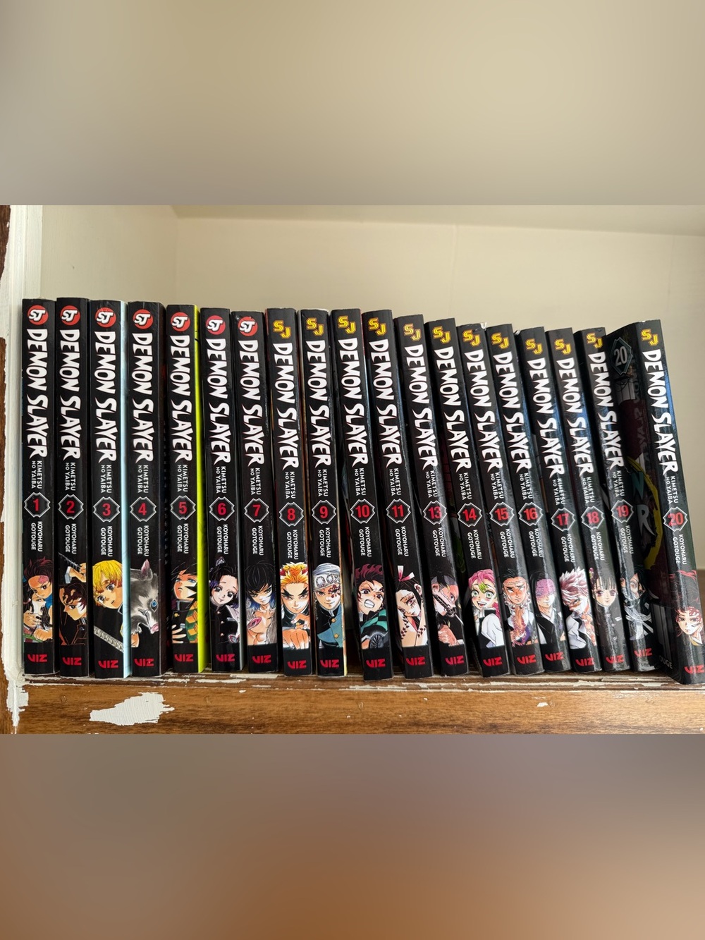 Demon Slayer Manga Volume 1-20